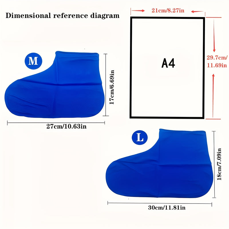 Mega Protect - Capas para sapatos à prova d'água de silicone multiuso